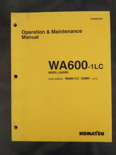 Komatsu 600 1lc - komatsu, 600-1lc