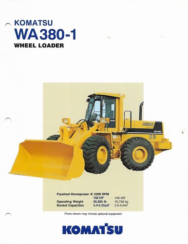 Equipment brochure komatsu - -,