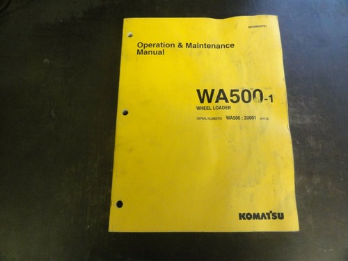 Komatsu wa500 wheel - komatsu, loader